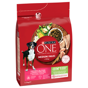 Purina ONE Medium/Maxi Weight Control Sterilised s puranom - Varčno pakiranje: 2 x 2,5 kg