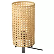 SAXHYTTAN Stona lampa, bež/crna, 26 cm