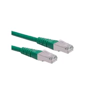 ROLINE S/FTP (PiMF) Patch Cord Cat.6, green 7.0m