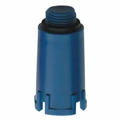 DODATNI DEL ZA ARMATURO VAFRA ČEP ZAPIRALNI 15 MM PVC MODER