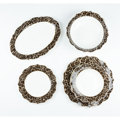 AMC HOME Set za rucavanje Leon, 20 elemenata, Leopard dezen