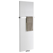 SAPHO MAGNIFICA vertikalni radiator 608x1806 mm, bela tekstura, 1070W - Eleganca in moč ogrevanja