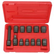 1/2" torsionpower komplet šestrobih natičnih ključev. kratki. 12-delni 515.0112 ks tools