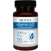Vitamin B12 Methylcobalamin, 1000 mcg, 100 tableta, Biovea