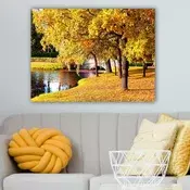 Wallity Dekorativna slika na platnu, 70x100cm, Šarena