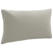 Vidaxl Hrbtna blazina PUTTEN 100% poliester Siva 80 x 40 x 15 cm