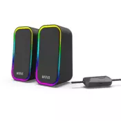 SPK MARVO Havoc 20 žičani zvučnik - crni - RGB osvjetljenje SG-285