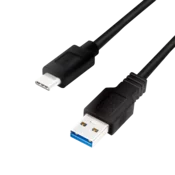 shumee Logilink CU0169 - USB-C do USB-A kabel, 1,5 m, črne barve, 3.2 Gen1