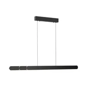 Schöner Wohnen 12577-18 - LED prigušiva luster na sajli ADRIANA 2xLED/24W/230V crna