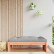 Greatstore Vrtni stolček za noge 120x80 cm trden les douglas