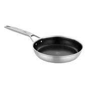 Frying pan, stainless steel, 3-Ply, 28 cm, Hybrid Cell - BRA