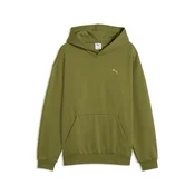 PUMA Essentials Elevated Relaxed Hoodie Men, Men, Olive Green, L