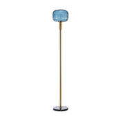 ONLI - Podna lampa DOROTY 1xE27/22W/230V plava/zlatna
