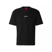 HUGO Majica Dumeon 50557445 Črna Regular Fit
