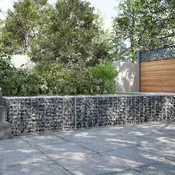 Gabionska košara s poklopcem 300x50x50 cm od pocincanog željeza
