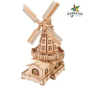 Carolijashop Woodcraft 3d drvena puzla - Holandska vetrenjaca ii ( 9240)