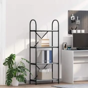 Polica Siva Sonoma 60 x 30 x 146 cm Konstruirano drvo