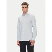 Michael Kors Srajca MK0DS01555 Svetlo modra Slim Fit