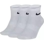 Nike carape Everyday Lightweight Ankle (3 Pair), S, bijele