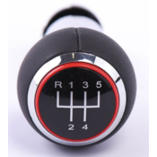 CAR 888 ACCESSORIES Audi A3 2003-2012 Rucica menjaca Kozna 5 brzina crveni krug