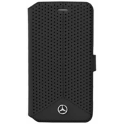 Mercedes - Sony Xperia Z5 Booklet Case Pure Line Leather- Black (MEFLBKSZ5PEBK)