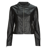 Only  Usnjene jakne & Sintetične jakne ONLVICS FAUX LEATHER JACKET OTW  Črna