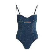 DIESEL Bodi majica TILDA temno modra