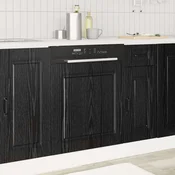 Vidaxl Kuhinjski element Kalmar Črna Orehovina 60 x 1,5 x 67 cm