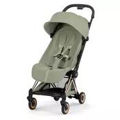 Cybex športni voziček Rosegold ogrodje Coya Style Platinum sage green