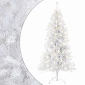 Vidaxl Umetno Zložljivo Božično Drevo 120 cm 150 LED Toplo bela