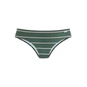 BENCH Bikini donji dio  boja pijeska / tamno zelena