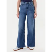 Lee Jeans hlače Stella 112370893 Modra Wide Leg