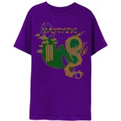 Wu-Tang Clan Dragon Bonsai Purple 2XL Majica