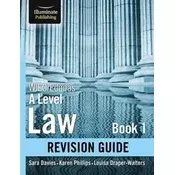 WJEC/Eduqas Law for A level Book 1 Revision Guide