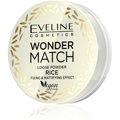 EVELINE COSMETICS puder v prahu - Wonder Match Loose Powder - Rice