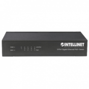 Intellinet 561228 network switch Gigabit Ethernet (10/100/1000) Black Power over Ethernet (PoE)