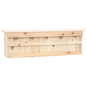 vidaXL Hišica za vrabce s 5 prostori 68x15x21 cm les jelke