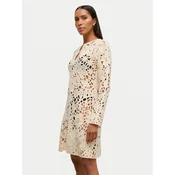 Vero Moda Cocktail obleka Awalison 10342832 Bež Regular Fit