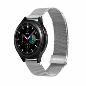 Dux Ducis magnetski remen za Samsung Galaxy Watch / Huawei Watch / Honor sat 20 mm (milanska verzija): silver