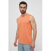 Majica kratkih rukava za trčanje Mizuno Impulse Core boja: narančasta, J2GAB011