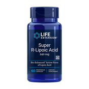 Super R-lipoična kislina, 240 mg - 60 kapsul