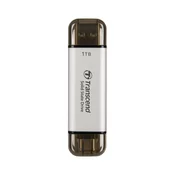 TRANSCEND Eksterni SSD 1TB Tip-C / Tip-A srebrni TS1TESD310S