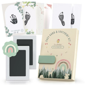 Set Clean Touch Hand in Footprint Baby