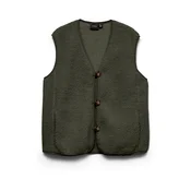 VERO MODA Brezrokavnik VMCLeo Sofia oliva