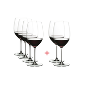 RIEDEL VERITAS CABERNET/MERLOT Set caša za crveno vino, 6 komada, 625ml