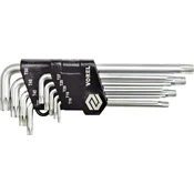 shumee Vorel torx ključi 9 kosov CrV T10-T50