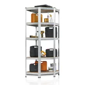Homestar Kotna polica enota Corner Basic 180x70x40-70 cm siva