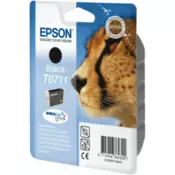 EPSON T0711 (C13T07114022), originalna kartuša, črna, 7,4ml, Za tiskalnik: EPSON STYLUS DX4700, EPSON STYLUS D78, EPSON STYLUS DX4000, EPSON STYLUS