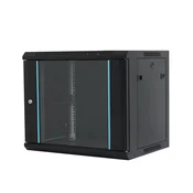Rack orman nazidni, 9U, 600x450, staklena vrata