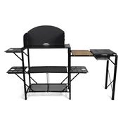 Kampa Slimchef zložljiva kamp kuhinja z vetrobranom in pomivalnim koritom